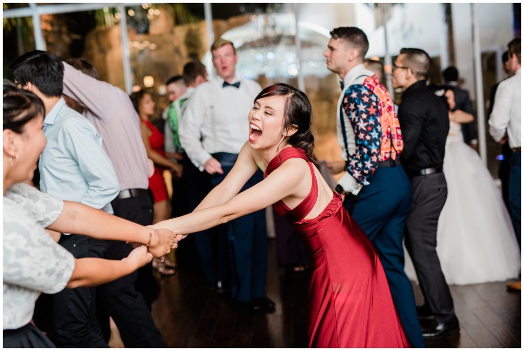 Dancing | Old San Francisco Steakhouse in San Antonio TX by East Texas wedding photographer Karina Danielle Photography
