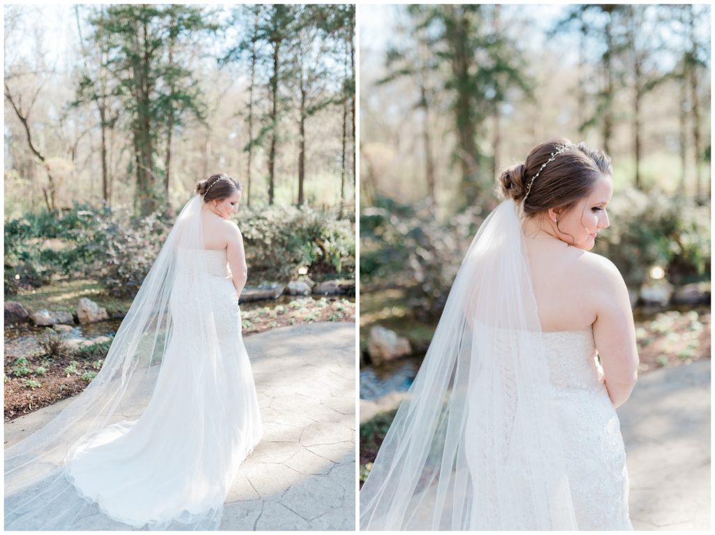 Bride Veil | The Arbor in Tyler TX by East Texas wedding photographer Karina Danielle