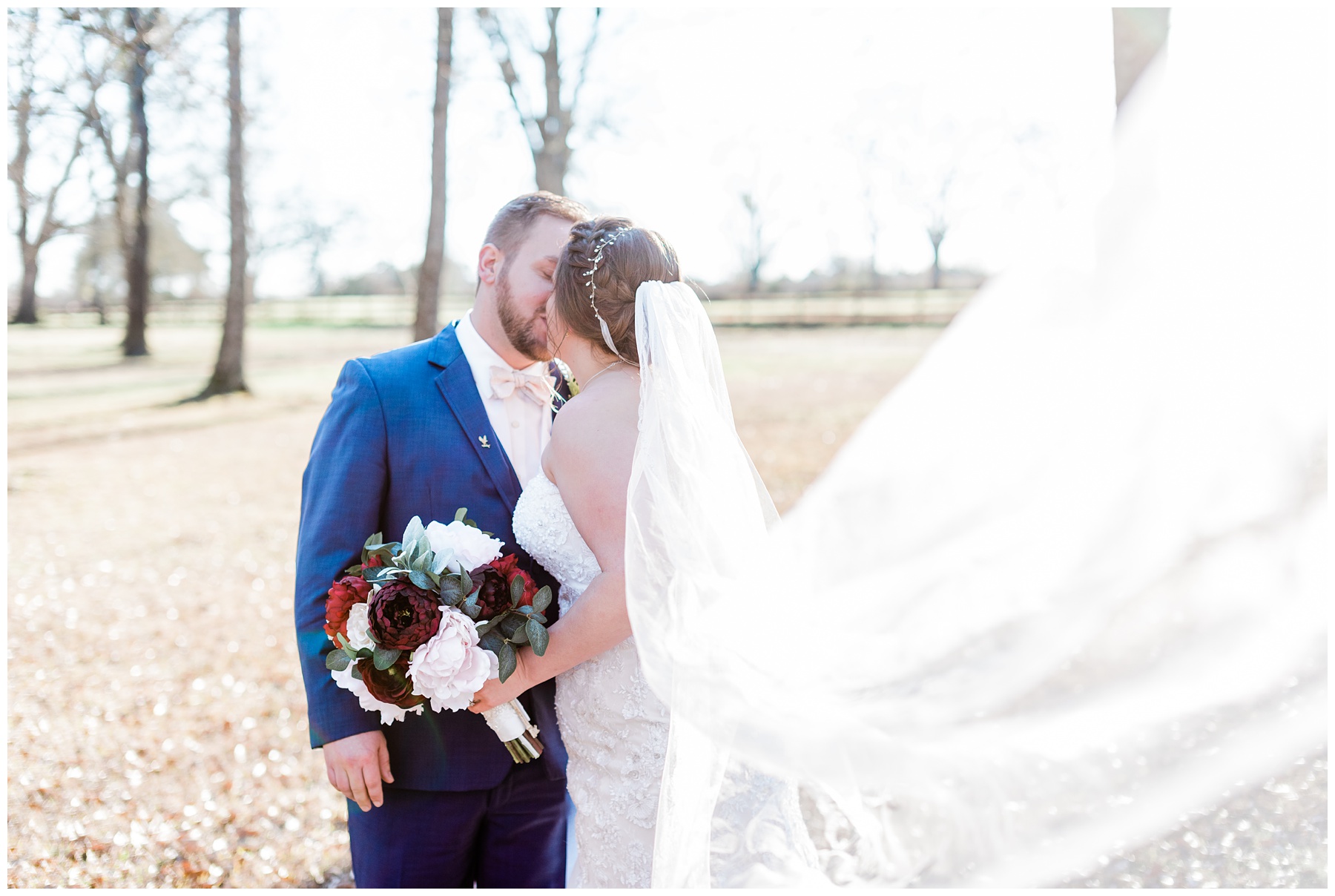 Bride and Groom Portraits | The Arbor in Tyler TX by East Texas wedding photographer Karina Danielle