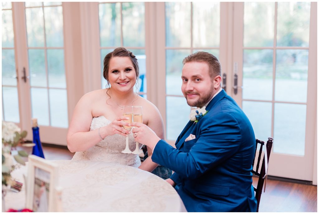 Reception Toast | The Arbor in Tyler TX by East Texas wedding photographer Karina Danielle