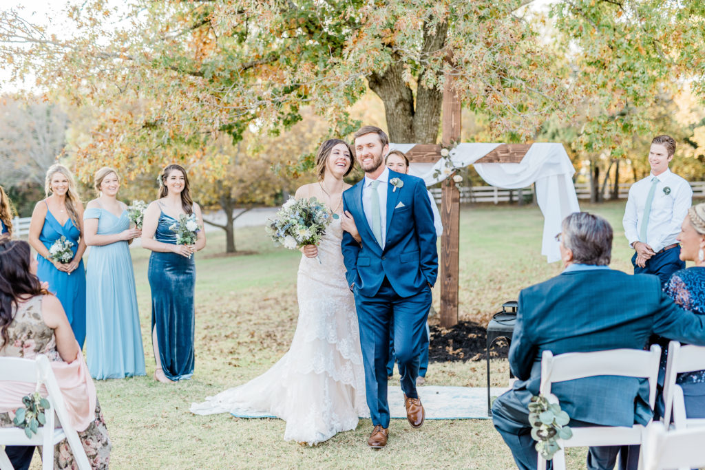 Intimate Wedding Ceremony | Celina TX Wedding by DFW Fort Worth Dallas wedding photographer Karina Danielle Photography