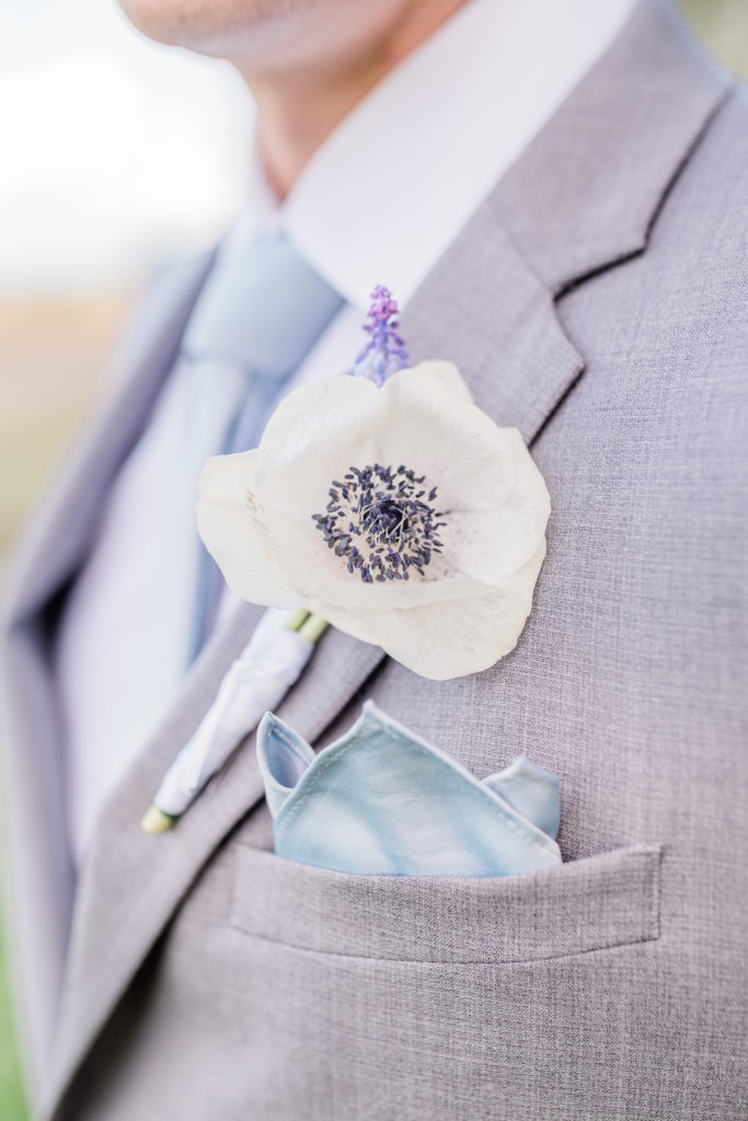 Groom Boutonnière | Stonehouse Villa in Driftwood TX by DFW Dallas Fort Worth wedding photographer Karina Danielle Photography