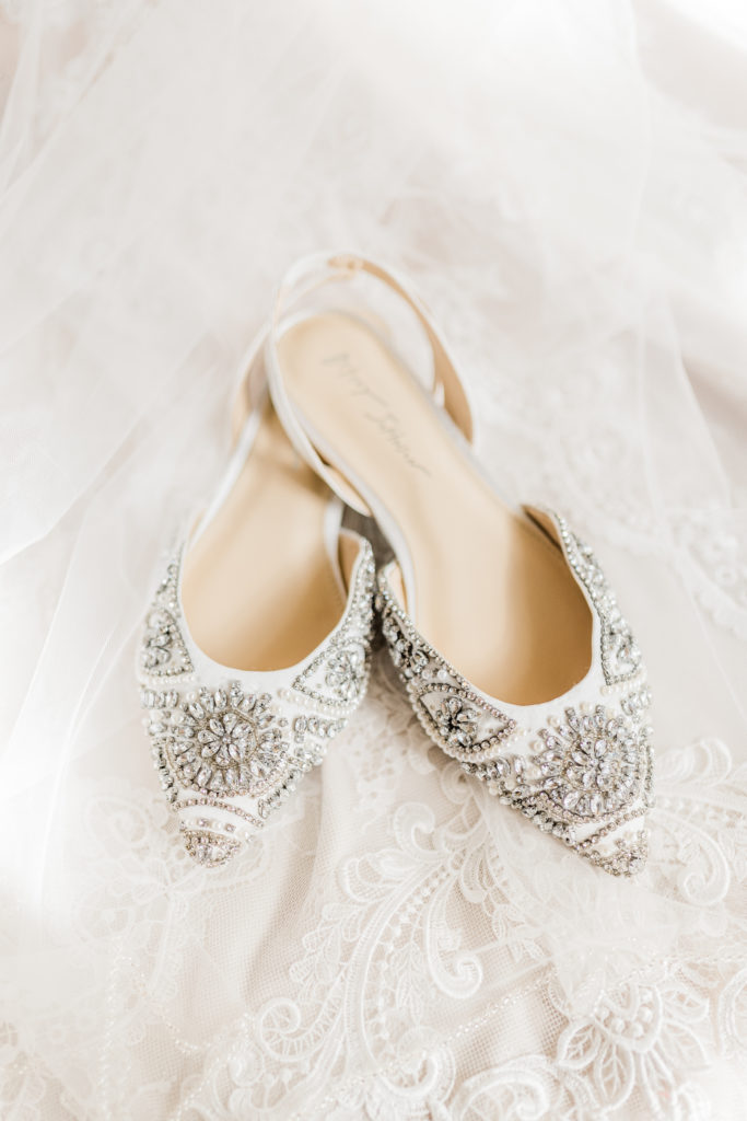 Wedding Flats Wedding Shoes | Stonehouse Villa in Driftwood TX by DFW Dallas Fort Worth wedding photographer Karina Danielle Photography