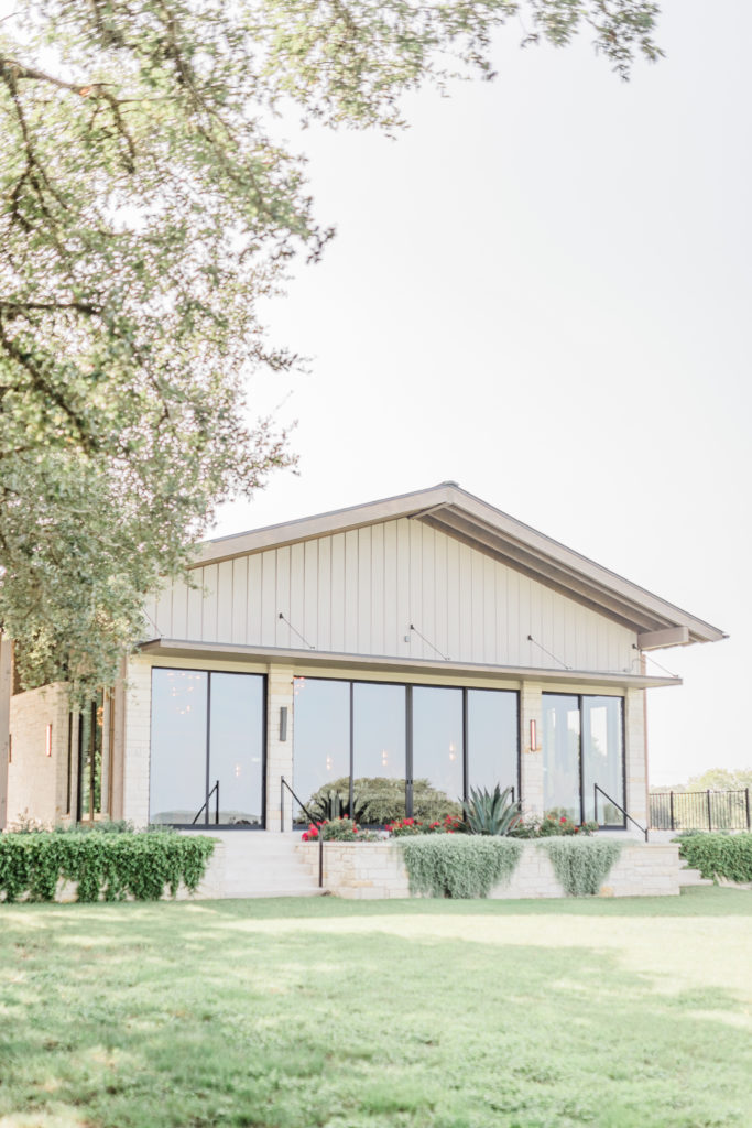Reception Hall Venue Greenery | Stonehouse Villa in Driftwood TX by DFW Dallas Fort Worth wedding photographer Karina Danielle Photography