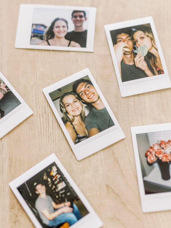 Dallas Proposal Polaroid Memories